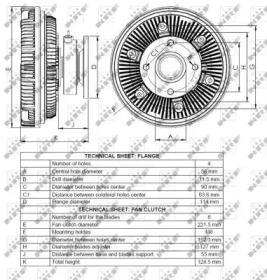 WILMINK GROUP wg1720830 -  Сцепление, вентилятор радиатора